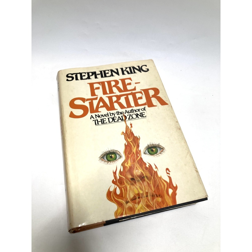 Firestarter by Stephen King  Full‎ Size Hardcover 1980 Printed in USA VTG